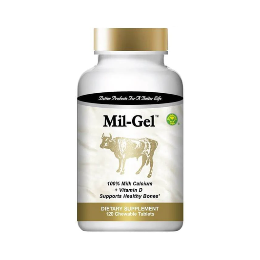 Mil-Gel Milk Calclum + Vitamin D 信心牛乳钙 120Tablets