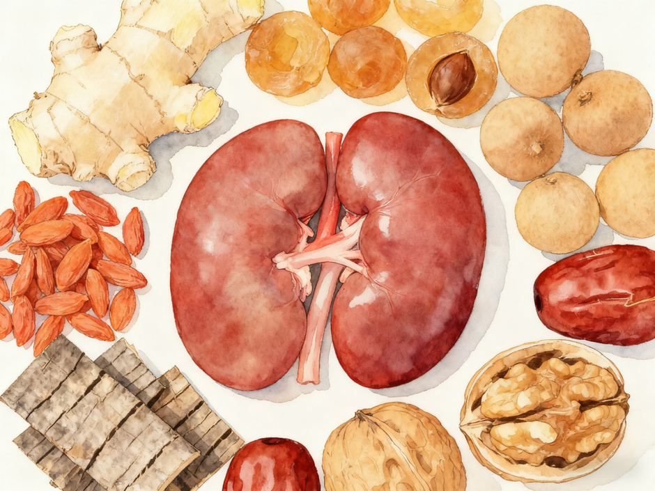 中医补肾茶饮指南 | Nourish Your Life Source: TCM Kidney-Nourishing Herbal Teas