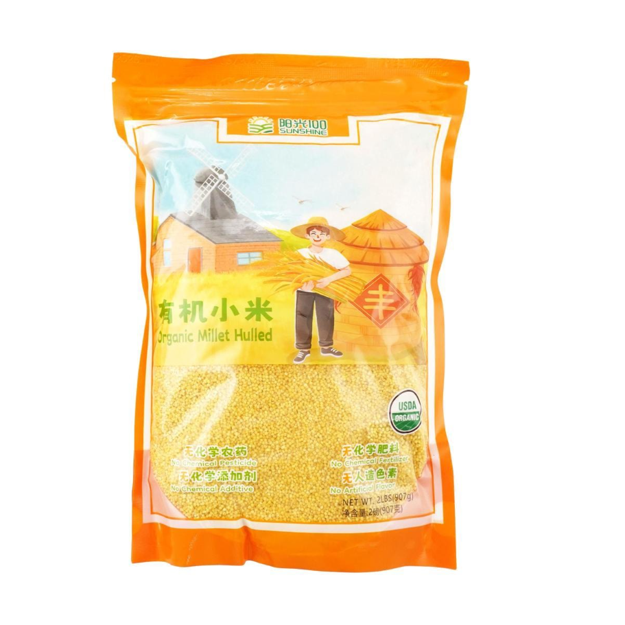 Organic Millet (Yi Mi) 阳光100有机黄小米 2LB
