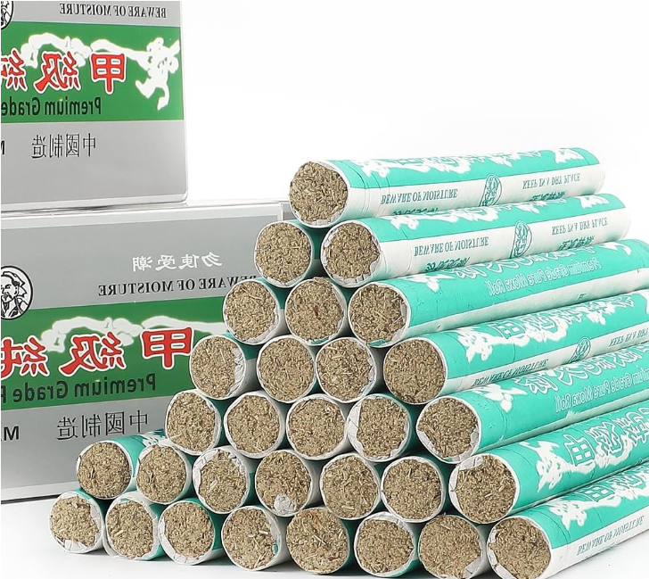 Huo Tuo Brand Wen Jiu Chun Ai Ju Ai tiao 华佗牌温灸纯艾灸艾条 10rolls