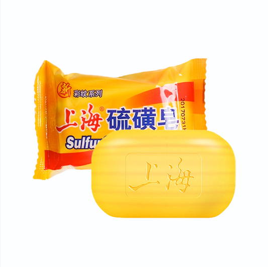 Shang Hai Liu Huang Zao Soap 上海硫磺皂