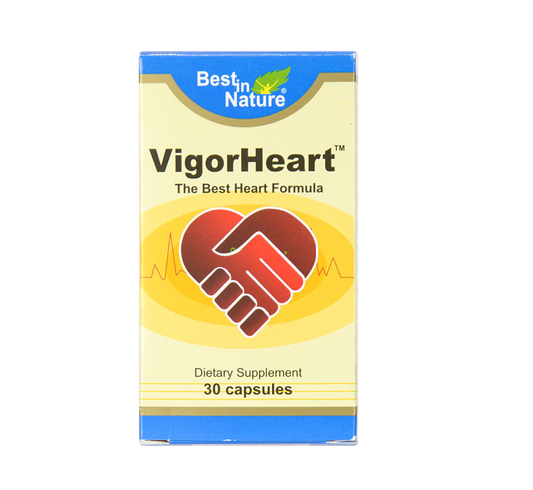 VigorHeart 美国贝佳天然药业 心血通 30 Capsules