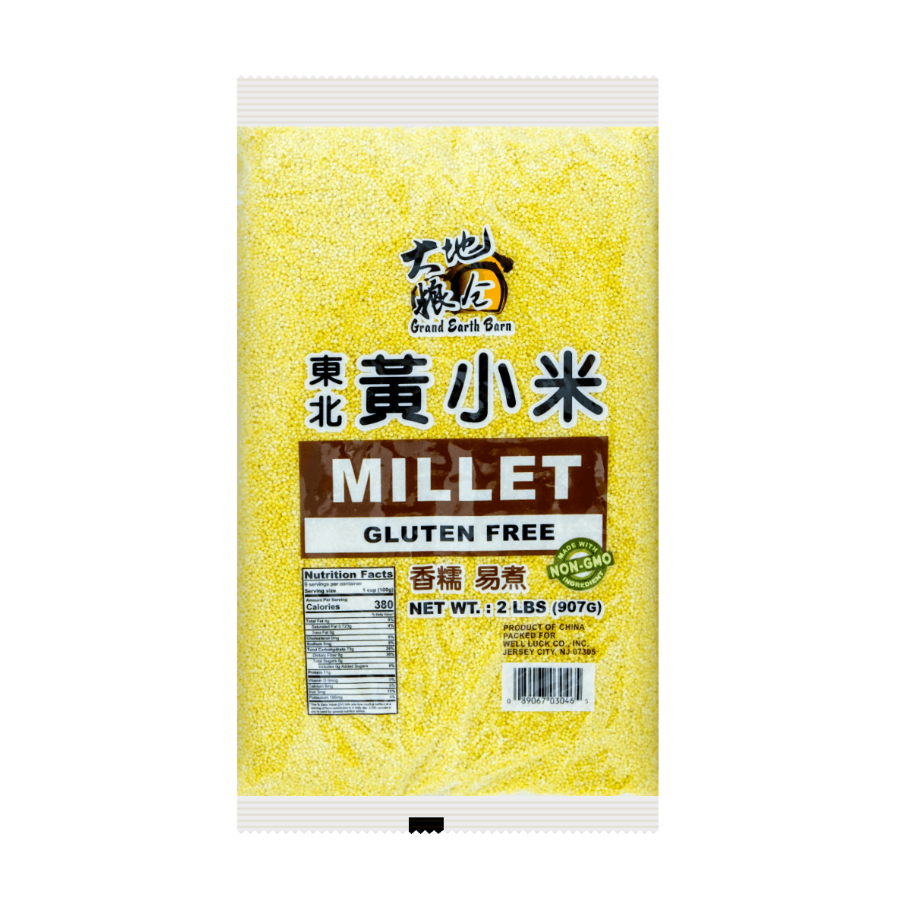 Dong Bei Huang Xiao Mi 东北黄小米大地粮仓牌 2LB