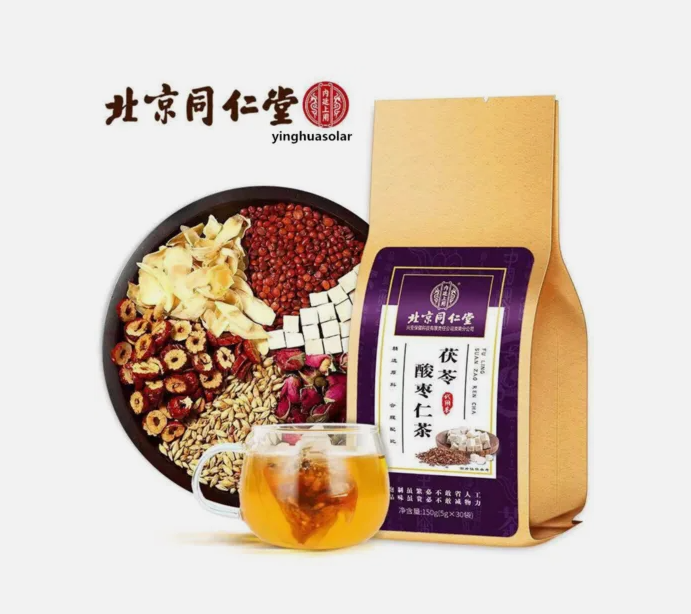 Tong Ren Tang Fu Lin Suan Zao Ren Cha 同仁堂茯苓酸枣仁茶 5g*30bags