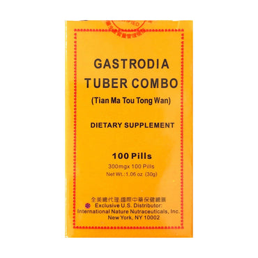 Gastrodia Tuber Combo 特效天麻头痛丸 100Pills