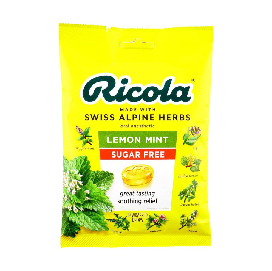 RIcola 瑞士RICOLA利口乐润喉糖