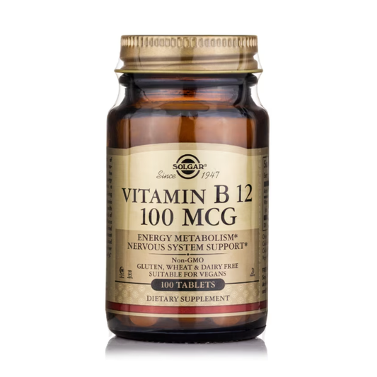 Solgar Vitamin B12 100 MCG 100 Tablets