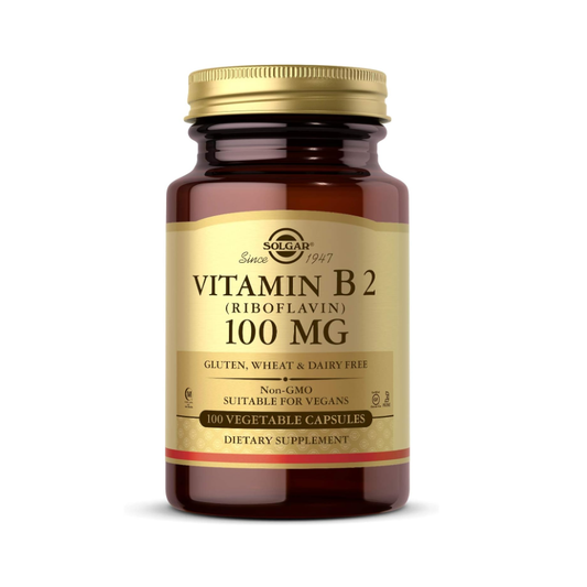 Solgar Vitamin B2 100MG 维他命B2 100Caupsules