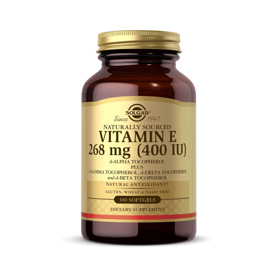 Solgar Vitamin E 268 MG (400 IU) 维他命E 100 Softgels