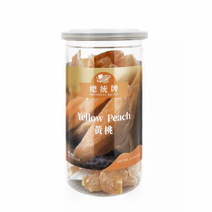 Zong Tong Pai Huang Tao 总统牌黄桃 285g