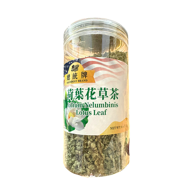 President He Ye Tea  ( Lotus Leaf ) 总统牌荷叶花草茶 16oz