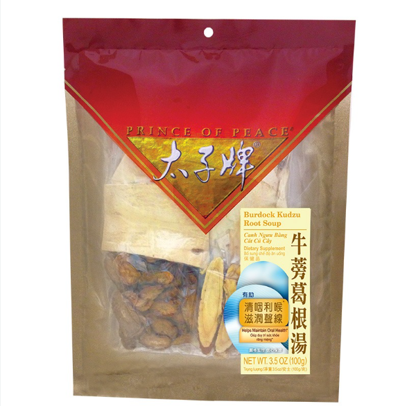 Prince Of Peace Tai Zi Hui Niu Bang Ge Gen Tang 太子辉牛蒡葛根汤 100g