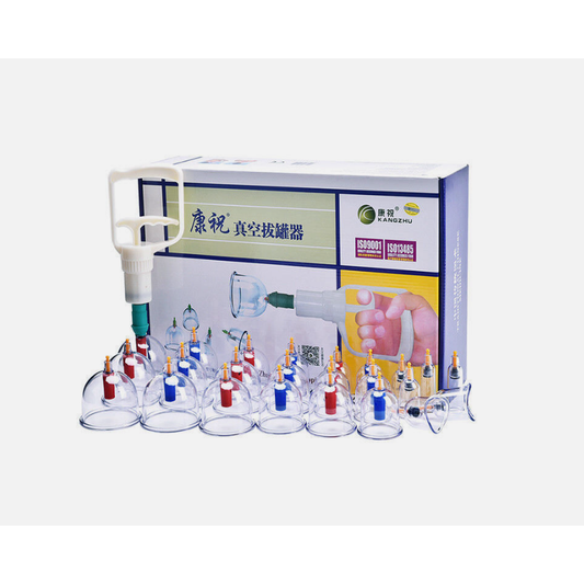 24 cups Biomagnetic Chinese Cupping Therapy Set 康祝24罐 拔罐器