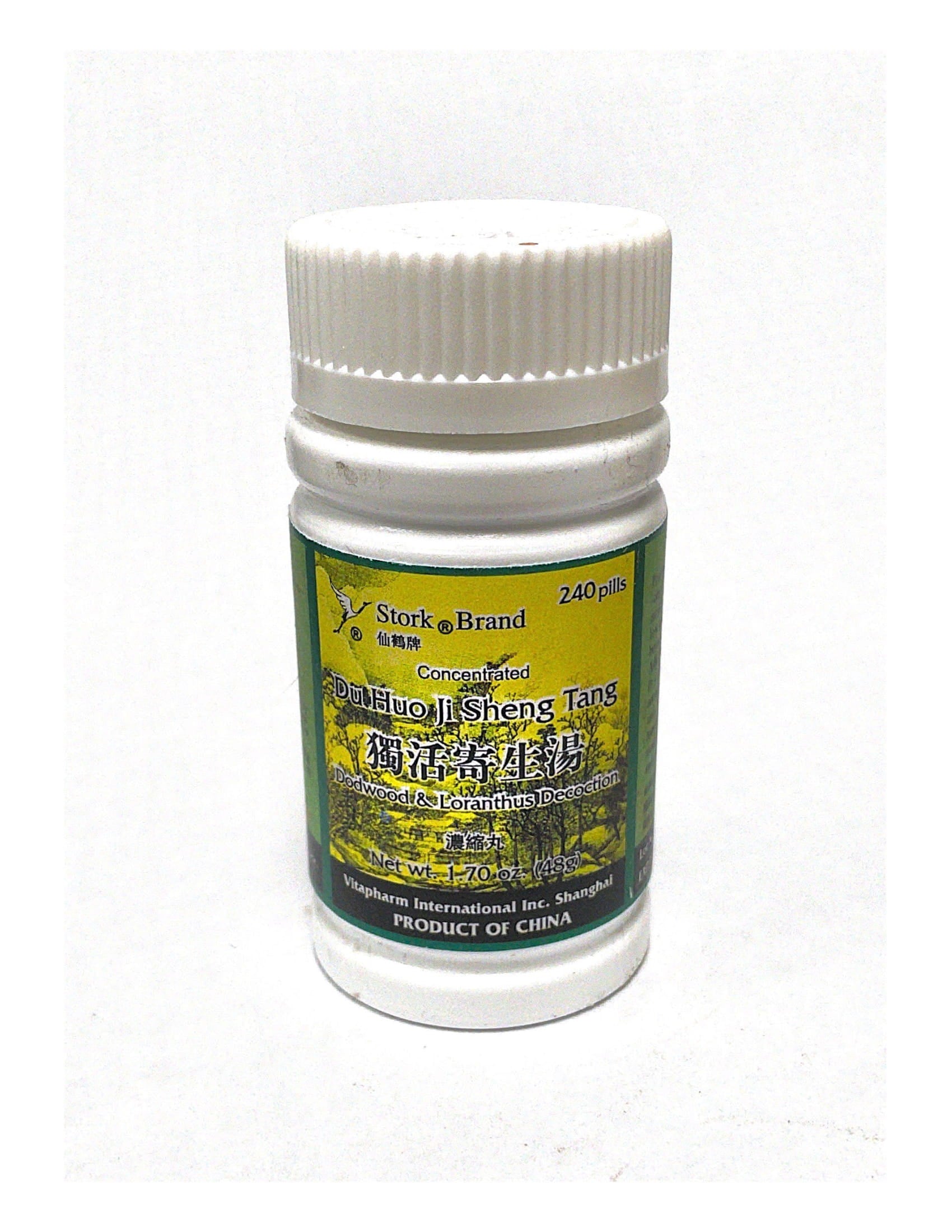 Du Huo Ji Sheng Tang 仙鹤牌独活寄生汤 240Pills