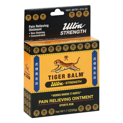 Tiger Balm Pain Relieving Ointment Ultra Strength 虎标超强度止痛药膏