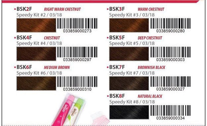 Meiyuan Hair Dye Medium Brown #6 美源染发剂6号棕色 80g