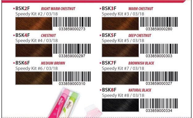 Meiyuan Hair Dye Warm Chestnut #3 美源染发剂3号暖栗色 80g