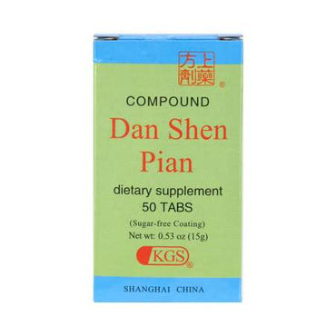 Fu Fang Compound Dan Shen Pian 复方丹参片(无糖薄膜) 50 Tablets