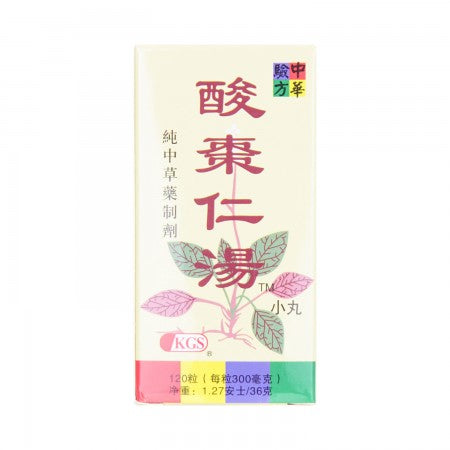 Suan Zao Ren Tang 酸枣仁汤 120Pills