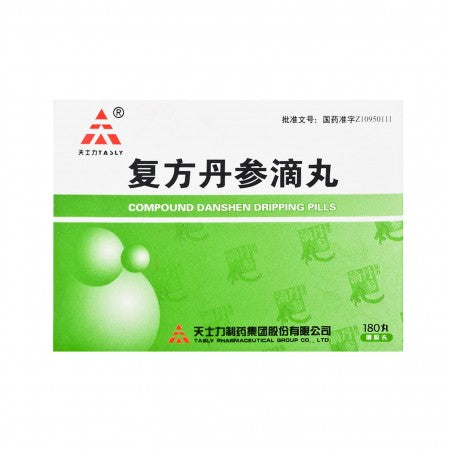 Compound Danshen Dripping Pills 复方丹参滴丸 180Wan