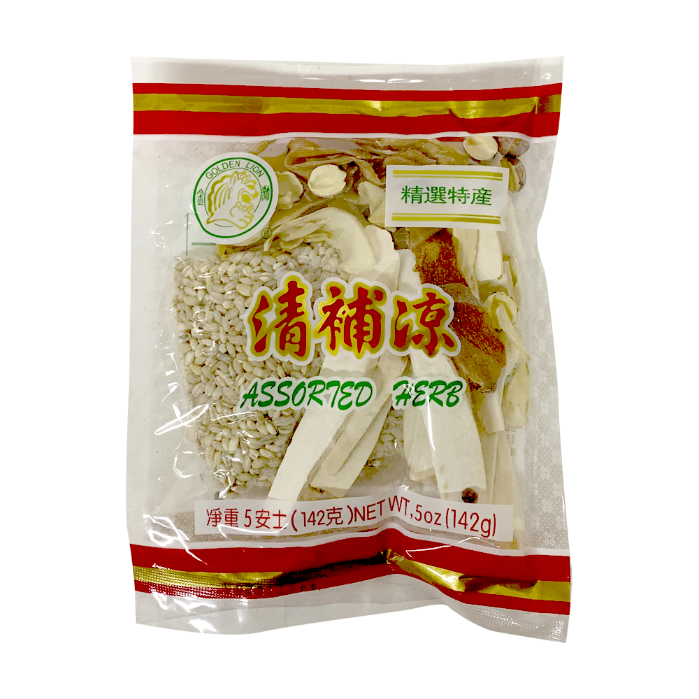 Golden Lion Assorted Herb 金狮牌清补凉 5Oz