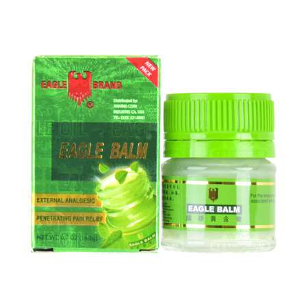 Eagle Brand Green Balm Relief 德国鹰标风油膏 0.7oz