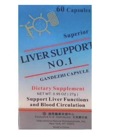 Zhi Gan 1 Hao (Liver Support No.1)  治肝1号 60 Capsules