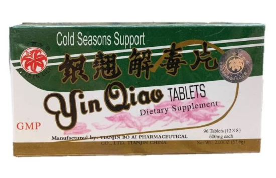 Yin Qiao Tablets 银翘解毒片 96 Tablets