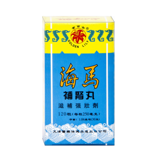 Hai Ma Bu Shen Wan (Kidney Support) 海马补肾丸滋补强壮剂 120 Pills
