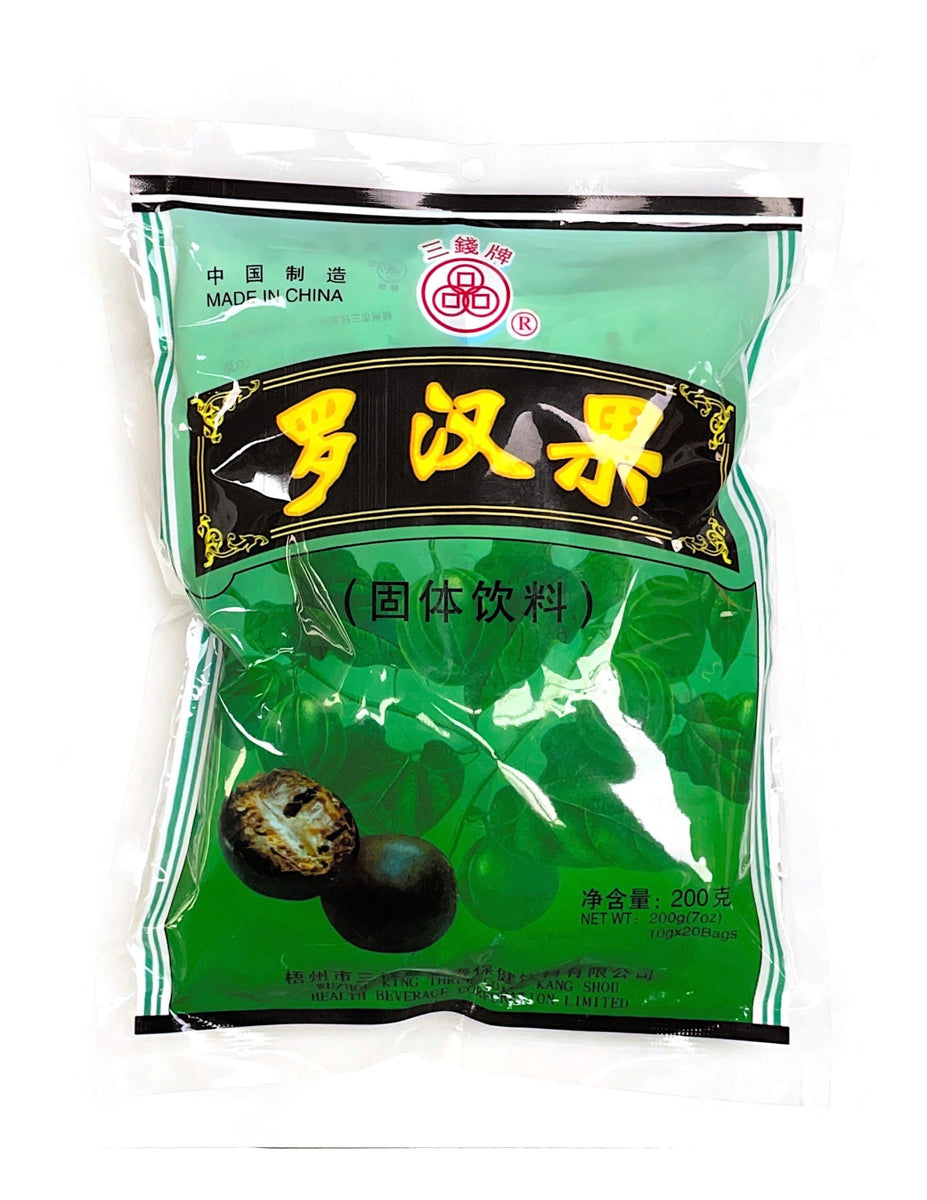 San Qian Pai Grosvenor Momordica Herbal Tea 三钱牌罗汉果茶 10g x 20bags New