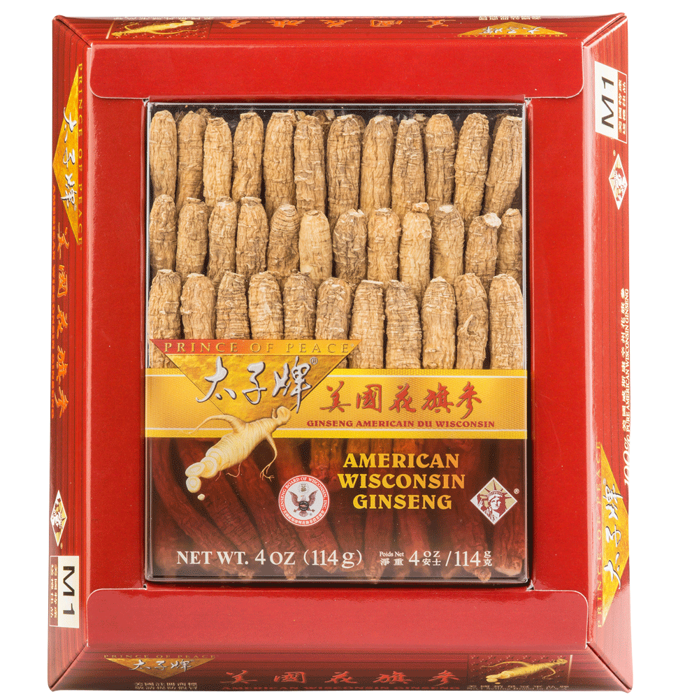Prince of Peace American Wisconsin Ginseng M1 (MeiGuo Hua Qi Shen M1) 美國花旗参