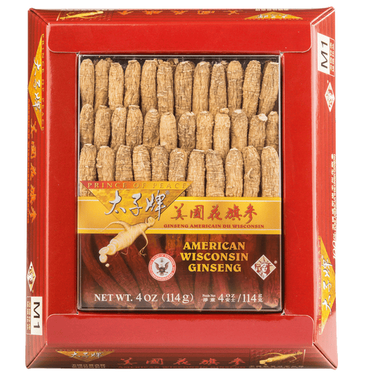 Prince of Peace American Wisconsin Ginseng M1 (MeiGuo Hua Qi Shen M1) 美國花旗参