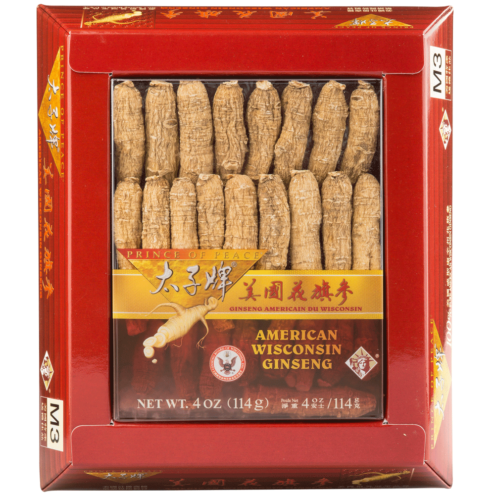 Prince of Peace American Wisconsin Ginseng M3 (MeiGuo Hua Qi Shen M3) 美國花旗参