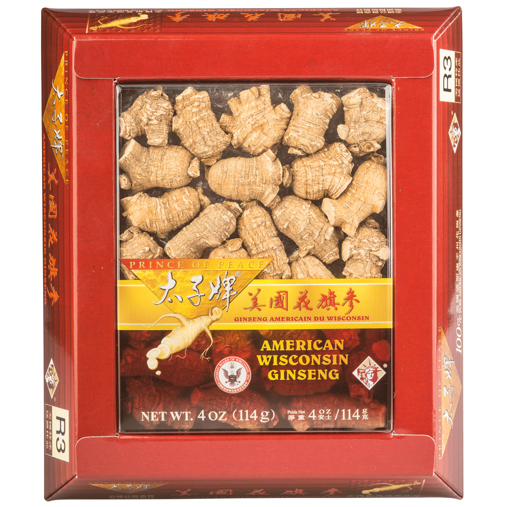 Prince of Peace American Wisconsin Ginseng R3 (MeiGuo Hua Qi ShenR3) 美國花旗参