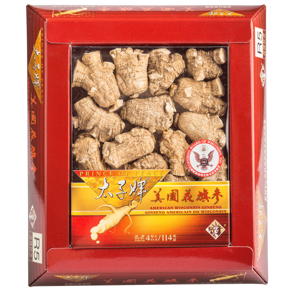 Prince of Peace American Wisconsin Ginseng R5 (MeiGuo Hua Qi Shen R5) 美國花旗参