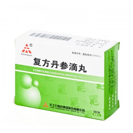 Compound Danshen Dripping Pills 复方丹参滴丸 180Wan