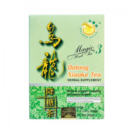 Oolong Xiaoke Tea 金童牌乌龙降糖茶 24 Tea Bags