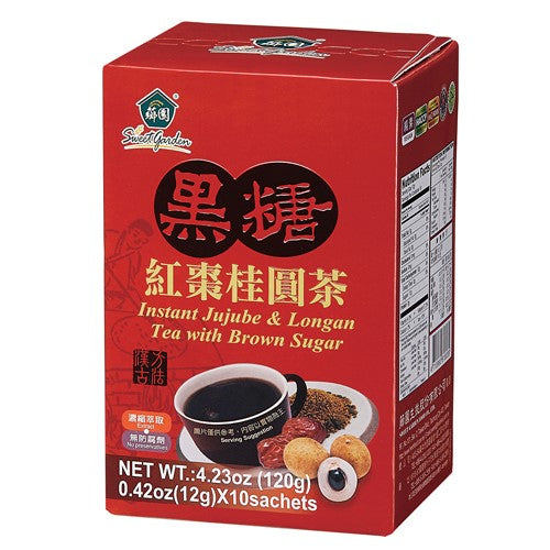 Instant Jujube & Longan Tea with Brown Sugar 黑糖紅棗桂圓茶
